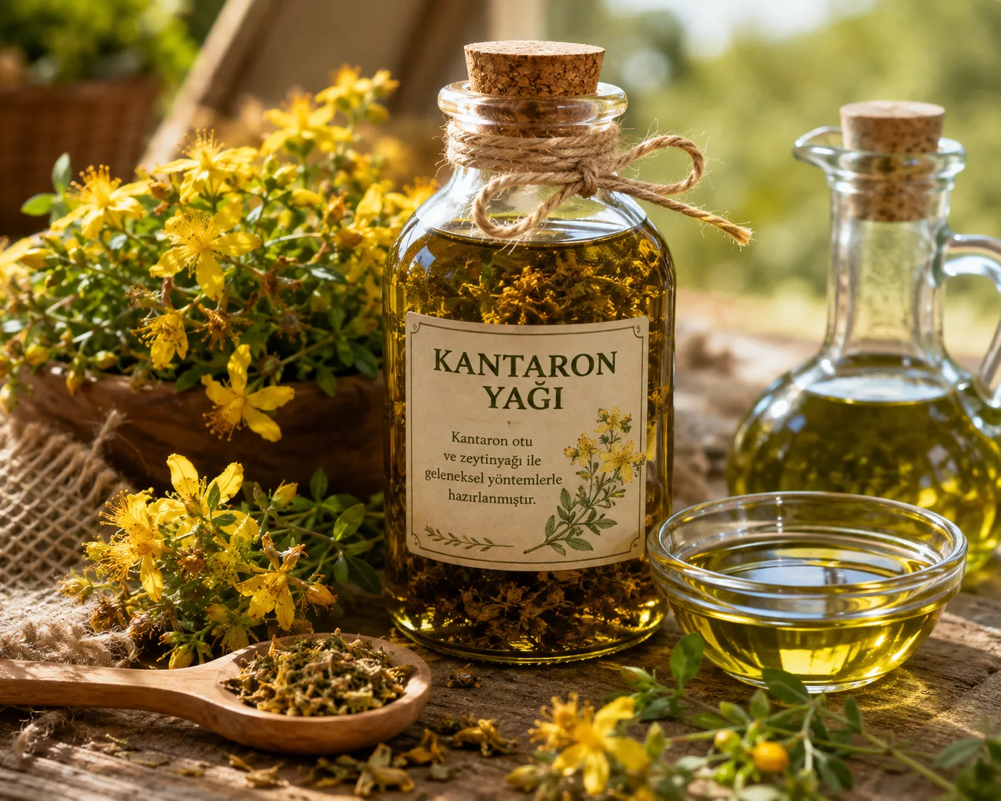 Kantaron Yağı