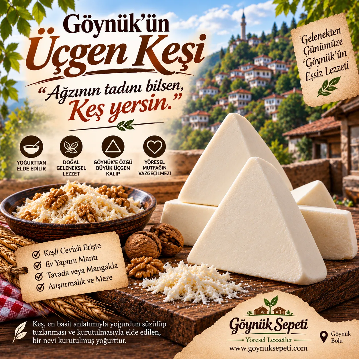 Ağzının tadını bilsen Keş yersin